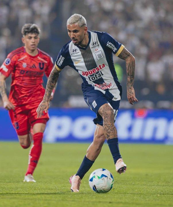 Alianza Lima y U de Chile igualaron por 0-0 en la ida de los cuartos de final de la Copa Sudamericana 2025