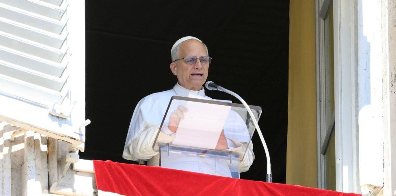 El papa Leoacuten XIV lanzoacute un fuerte mensaje por la paz en Medio Oriente- ldquoNo hay futuro basado en la violencia