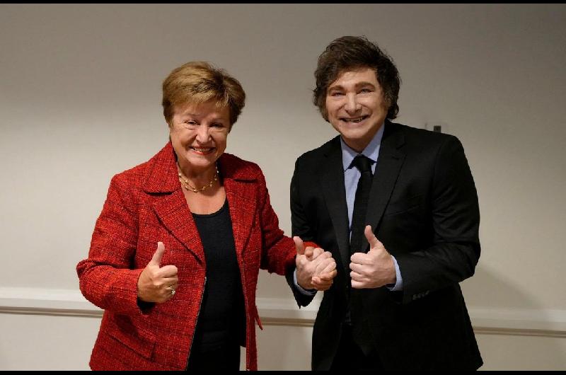 Milei y Caputo se reuniraacuten recieacuten el martes con la jefa del FMI mientras Argentina busca un preacutestamo de EEUU