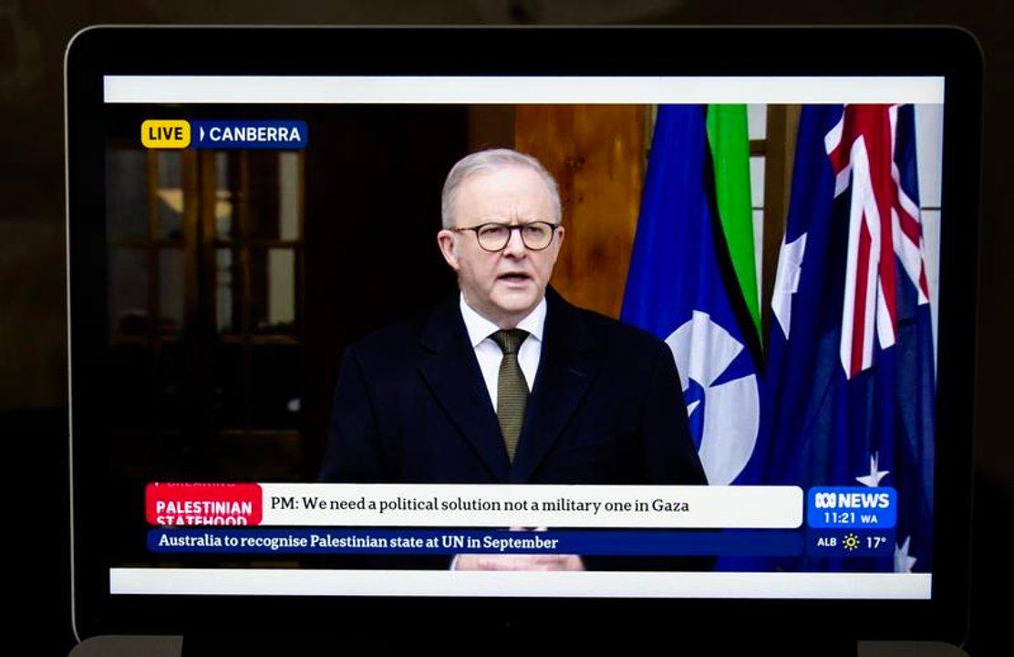 Albanese explica el reconocimiento de Australia al Estado Palestino