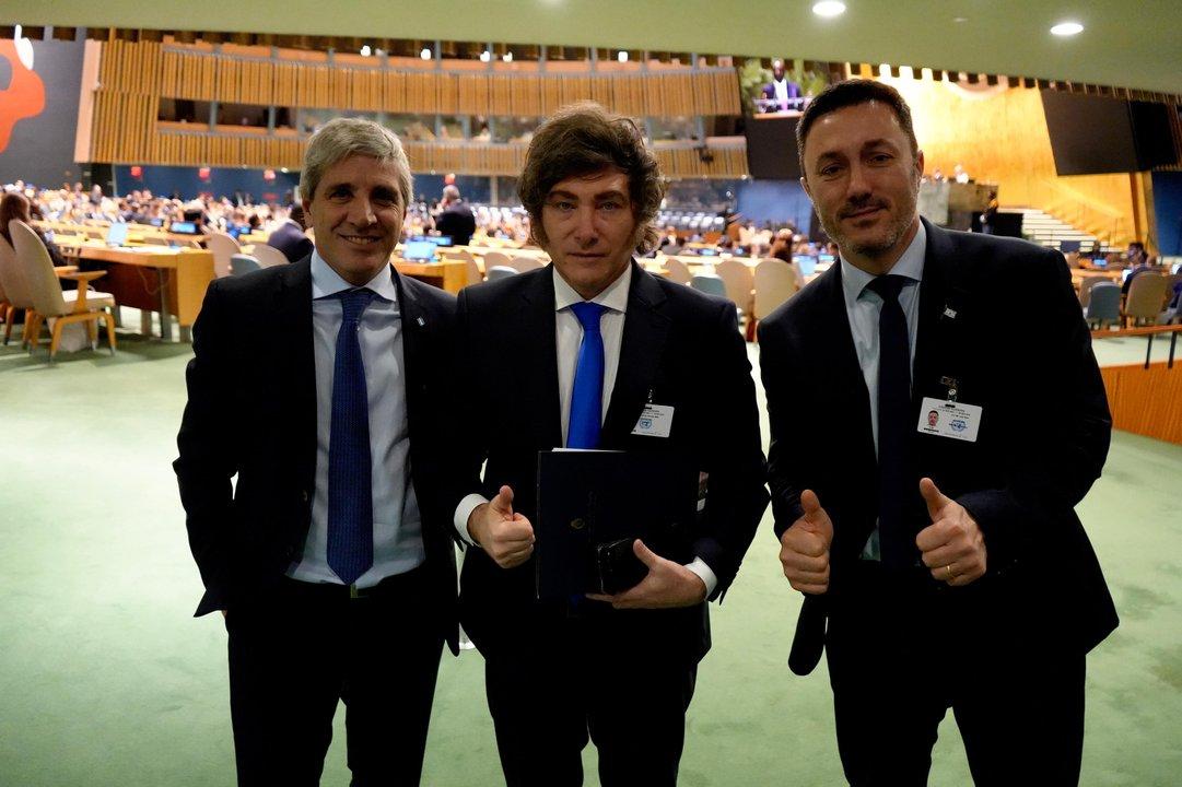 Milei cuestionoacute a la ONU en la Asamblea General y advirtioacute que no acompantildearaacute ldquola violacioacuten de derechosrdquo