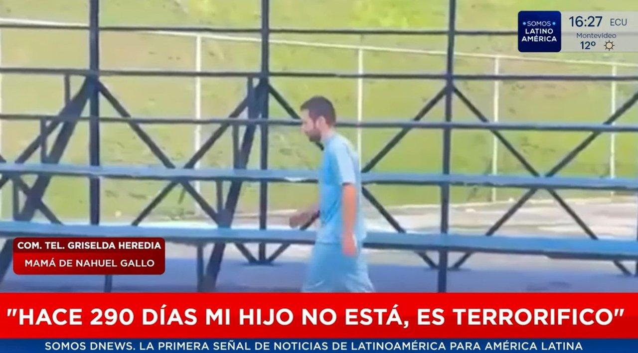 La madre de Nahuel Gallo clama por la liberacioacuten de su hijo detenido en Venezuela