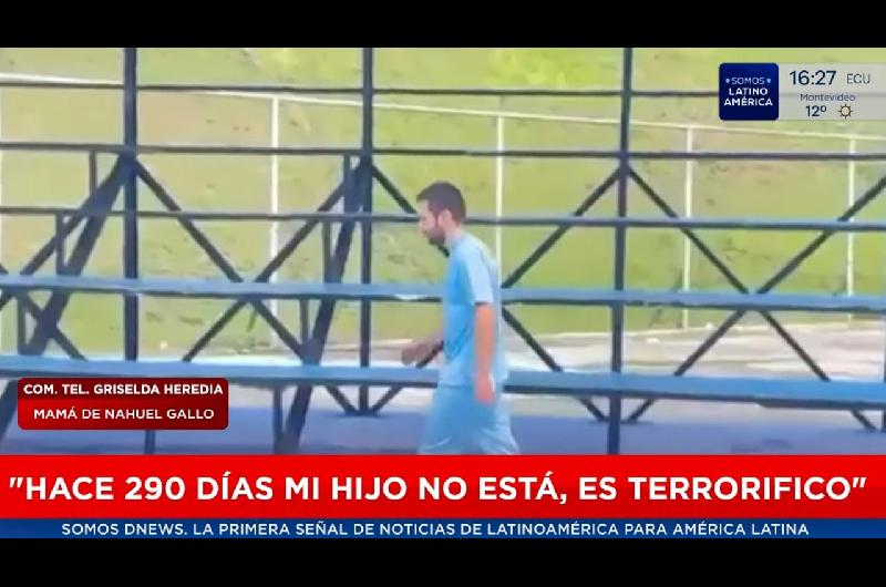 La madre de Nahuel Gallo clama por la liberacioacuten de su hijo detenido en Venezuela