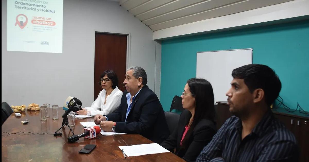 Ordenamiento Territorial ofreceraacute chatbot para registro traacutemite y consultas