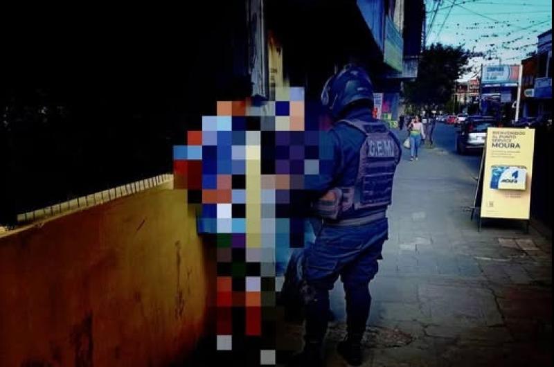 Arrestados por posesioacuten de droga en barrio Gorriti