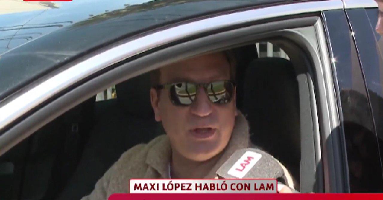 Maxi Loacutepez habloacute sobre la relacioacuten de Wanda Nara con Martiacuten Migueles y le dio el visto bueno