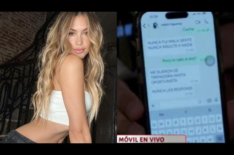 Milett Figueroa protagonizoacute una insoacutelita pelea con LAM a traveacutes de WhatsApp- ldquoCobardes