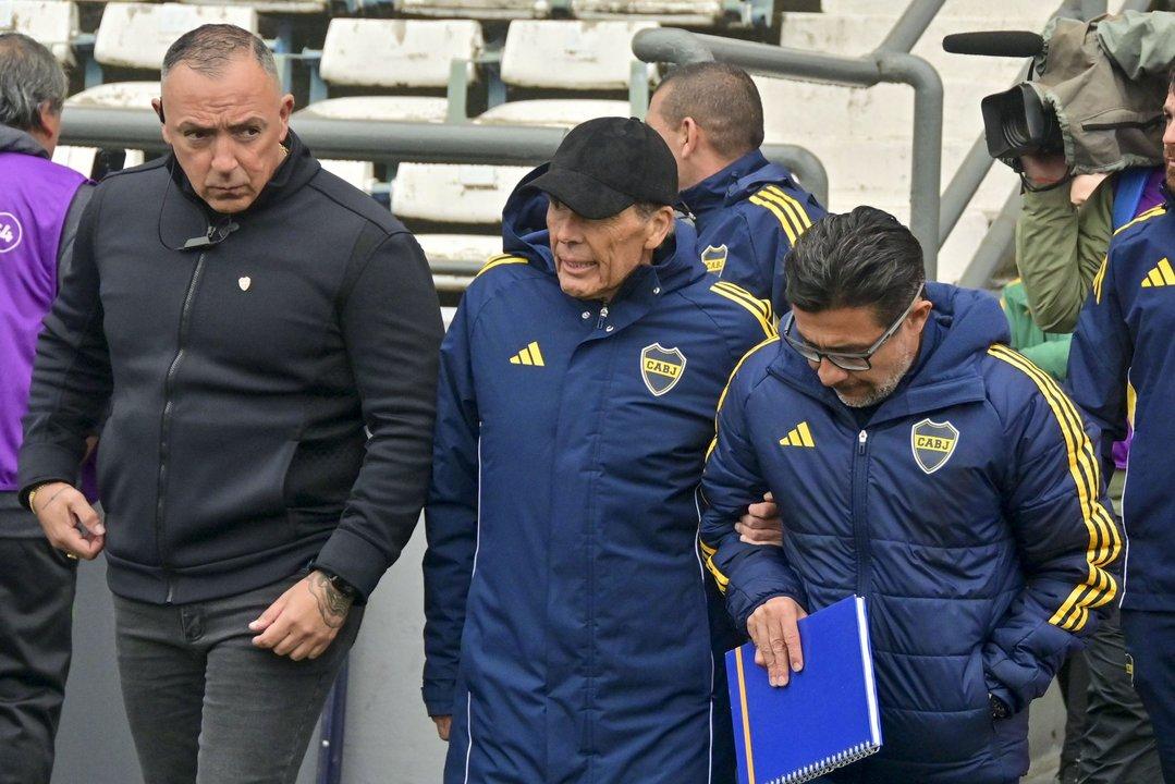 Boca- Russo fue dado de alta pero auacuten no se sabe si dirigiraacute ante Defensa y Justicia