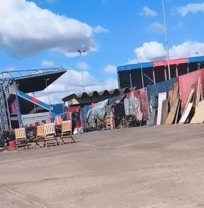 Una agrupacioacuten de San Lorenzo denuncioacute al Gobierno de la Ciudad por estado de abandono