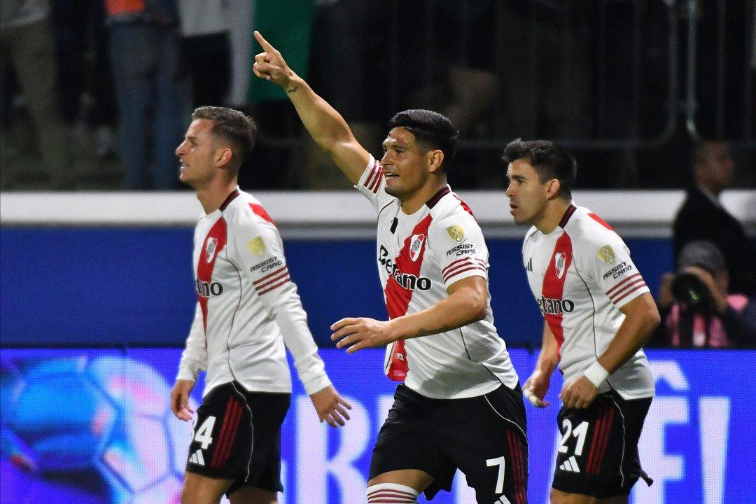 Luego de la eliminacioacuten ante Palmeiras River ya piensa en Deportivo Riestra con algunos cambios