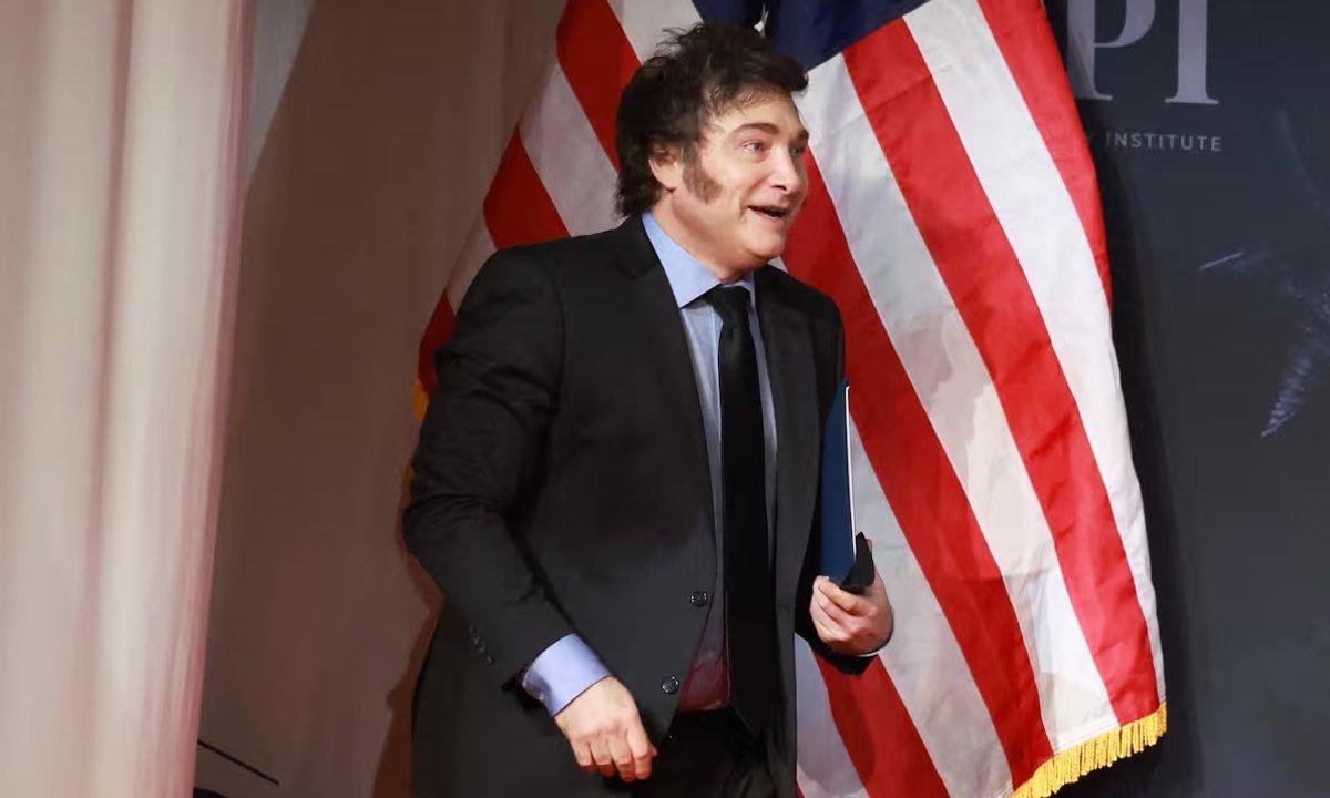 Tras el espaldarazo de Trump Milei retoma la agenda domeacutestica en La Rural