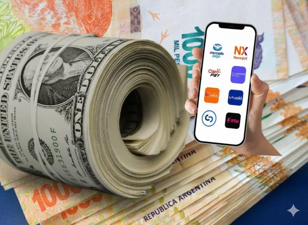 Murioacute el rulo del doacutelar y estallaron las tasas de las billeteras virtuales- cuaacutel paga maacutes