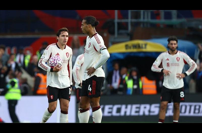  Liverpool fue sorprendido por Crystal Palace en la sexta fecha de la Premier League