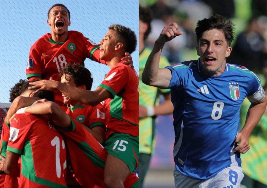 Marruecos sorprendioacute a Espantildea e Italia debutoacute con triunfo en el Mundial Sub-20