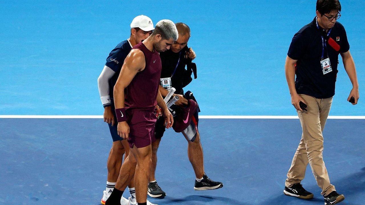 Despueacutes de su tiacutetulo en Tokio Alcaraz se bajoacute del Masters 1000 de Shanghaacutei