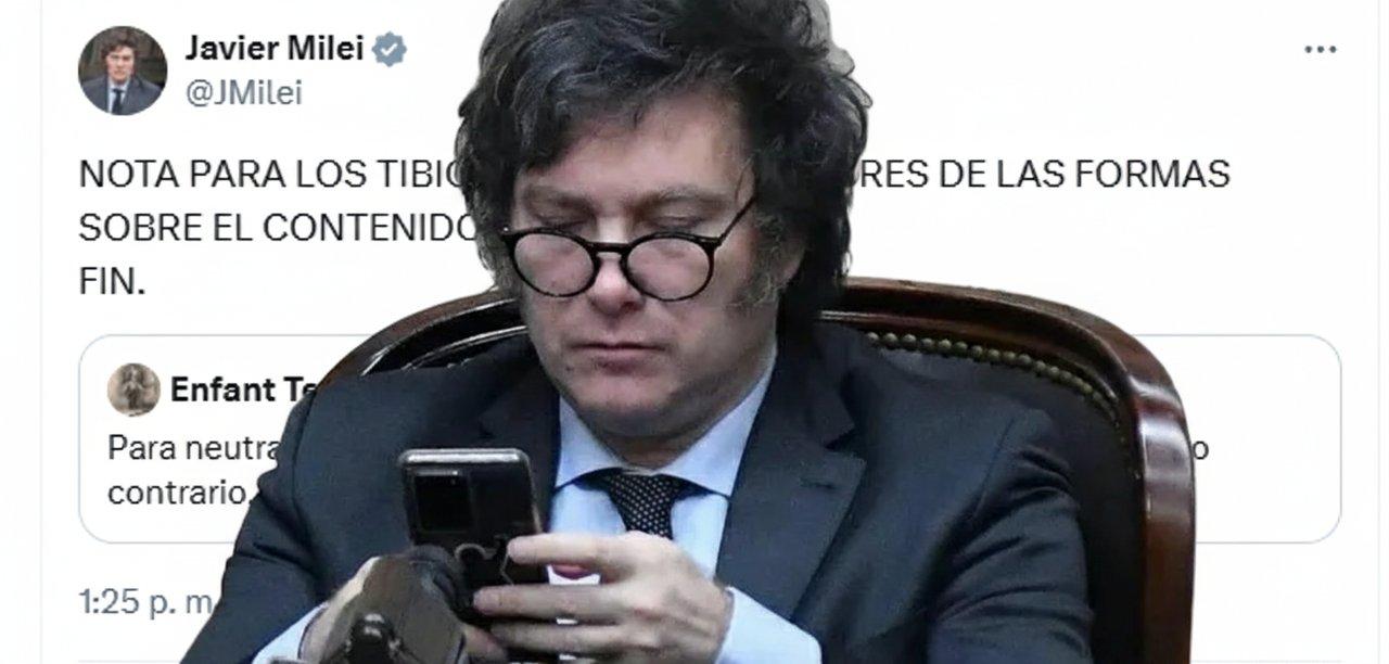 ldquoCon un tuit nadie lastimardquo- la poleacutemica definicioacuten de Javier Milei sobre la violencia en las redes sociales