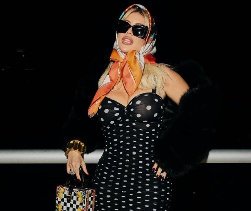 Wanda Nara explicoacute su look tras haber sido elegida como la peor vestida