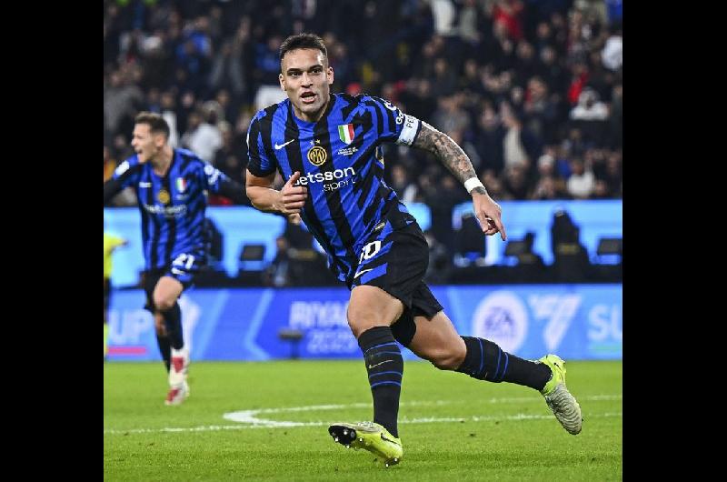 Lautaro Martiacutenez sigue haciendo historia en el Inter de Milaacuten