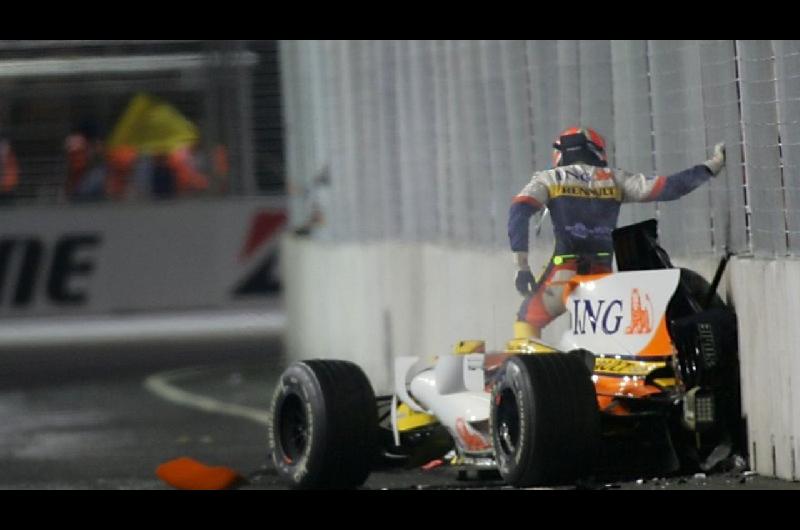 ldquoCrashgaterdquo- el escaacutendalo en el GP de Singapur 2008 que tuvo como principal involucrado a Briatore