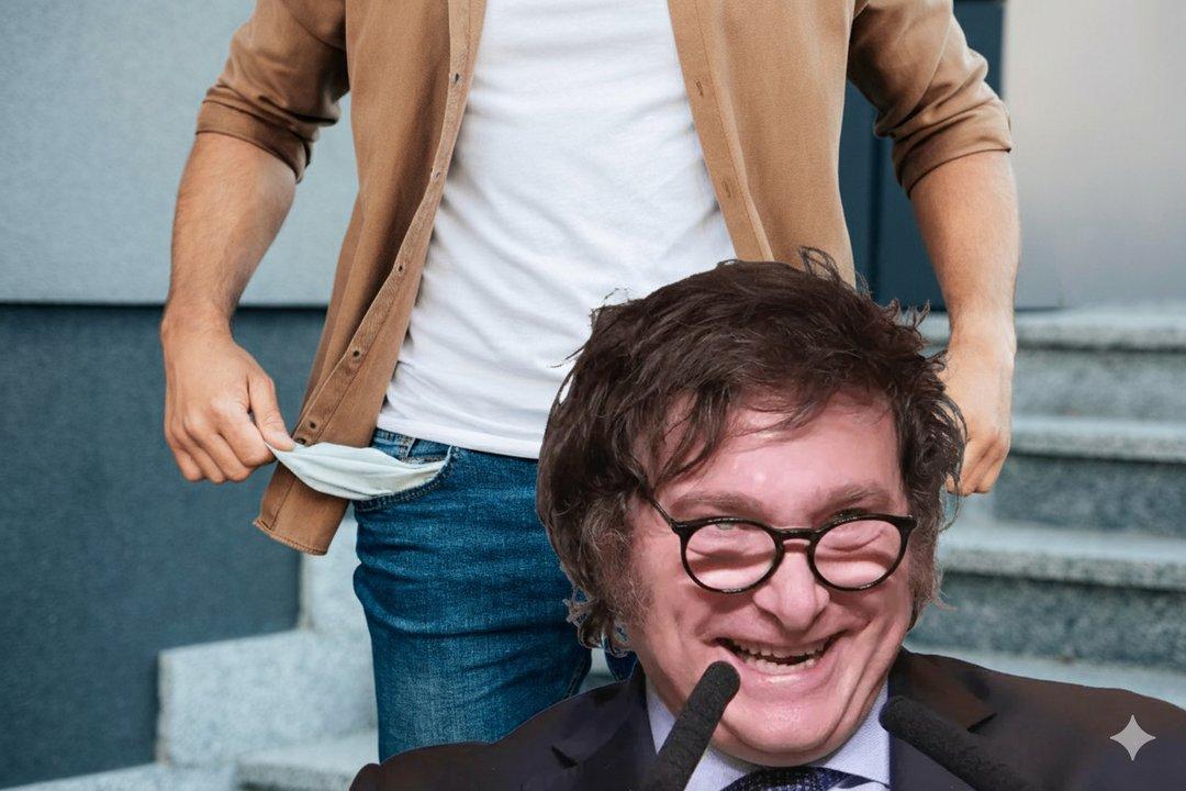 iquestCuaacutento cobran de sueldo los argentinos con Javier Milei El video que revela la realidad de la calle