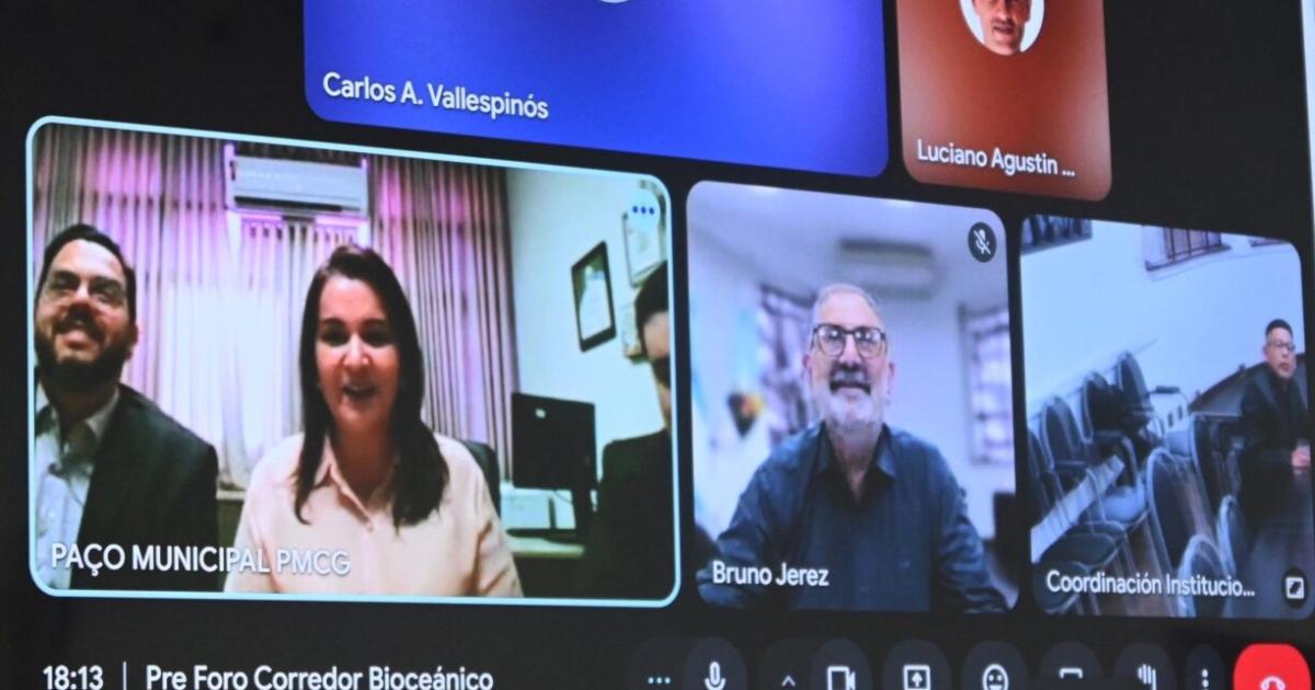 Corredor Bioceaacutenico- diaacutelogo preliminar con alcalde brasilentildeo de Campo Grande