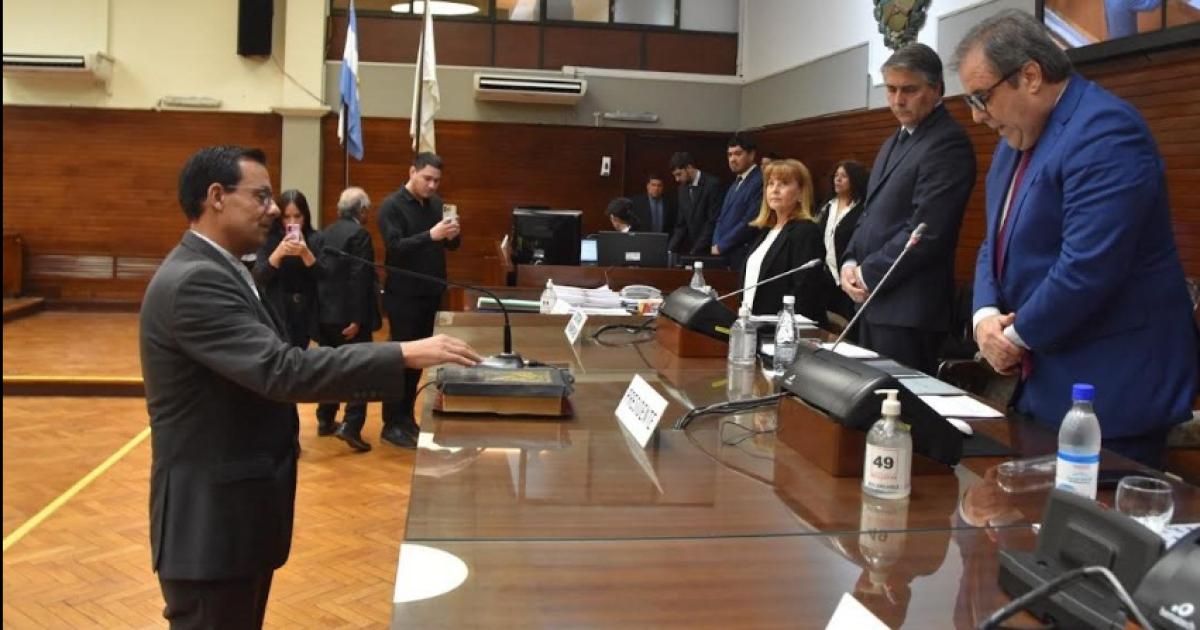 Juroacute Figueroa Caballero y aprobaron pliegos de nuevos funcionarios en la Justicia
