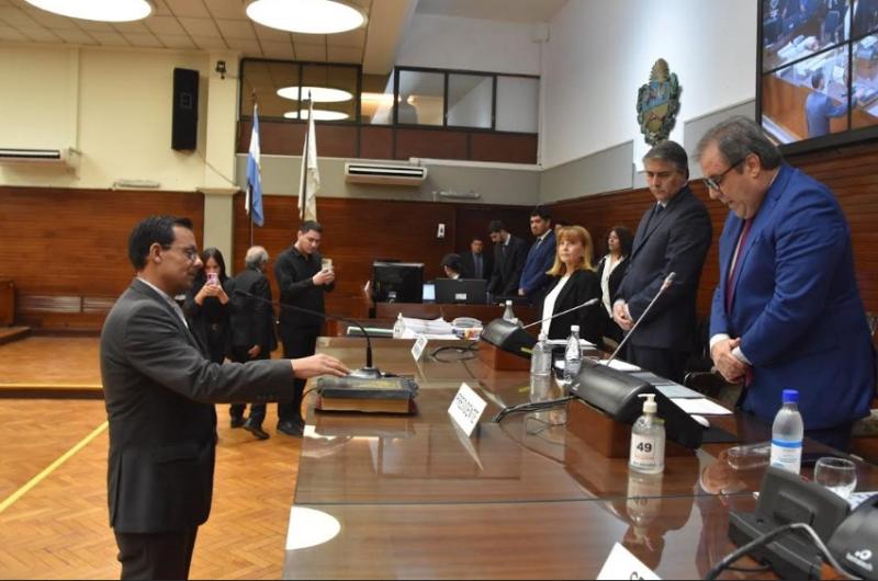 Juroacute Figueroa Caballero y aprobaron pliegos de nuevos funcionarios en la Justicia