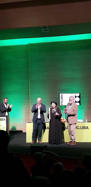 Graciela Borges recibioacute el Doctorado Honoris Causa en el Festival de cine de la UBA