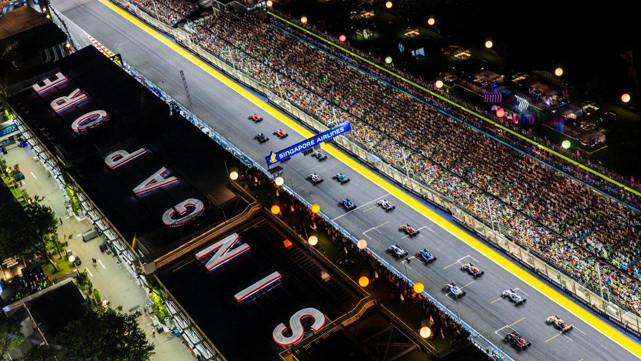 Colapinto pone primera en el Gran Premio de Singapur de Foacutermula 1