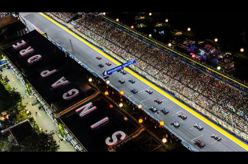 Colapinto pone primera en el Gran Premio de Singapur de Foacutermula 1