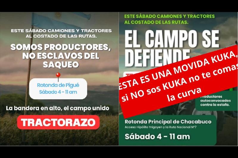 Poleacutemica en redes- convocan a un tractorazo contra Javier Milei y libertarios denuncian que es ldquomovida kukardquo