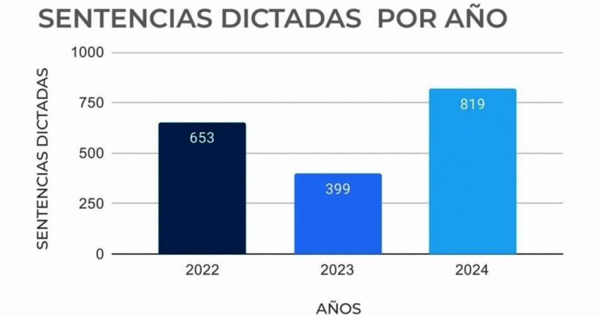 El nuevo Coacutedigo Procesal Penal triplicoacute condenas y mejoroacute el acceso a la justicia
