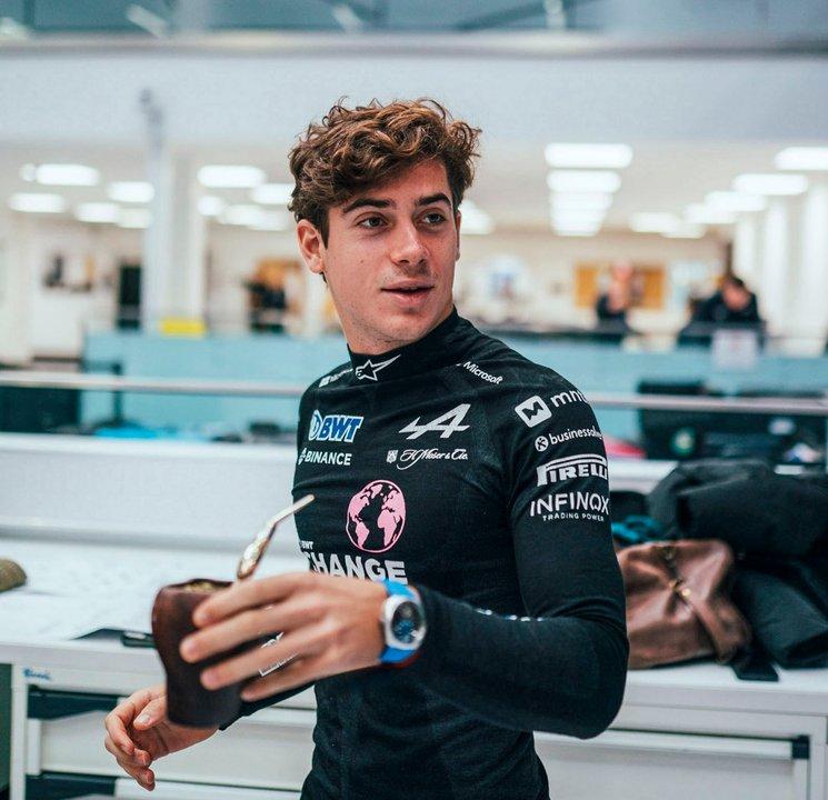 Tras las praacutecticas libres del GP de Singapur Colapinto confesoacute que no tiene ldquofeeling con el autordquo