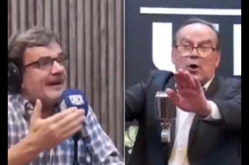 ldquoTe cazo del cogoterdquo- un escaacutendalo terminoacute a puntildeetazos en vivo por streaming y con un despido