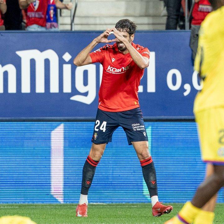 Osasuna se llevoacute la victoria ante Getafe por LaLiga