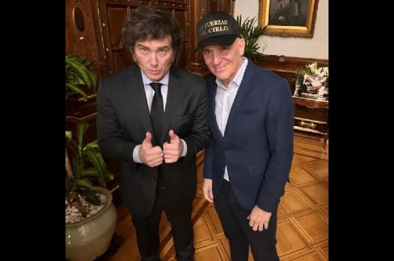 Javier Milei se reuacutene con Joseacute Luis Espert en la Quinta de Olivos