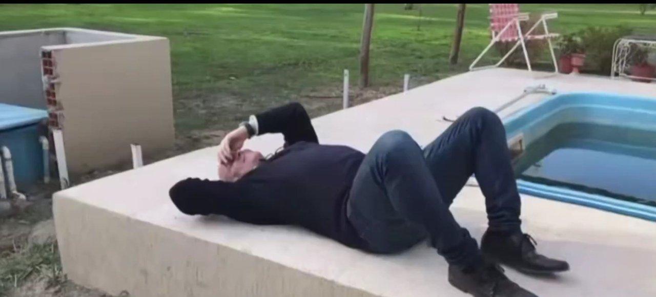 Espert ahora admite que estuvo en la casa de Machado- ldquoEs muy probable que el video en la pileta sea ciertordquo