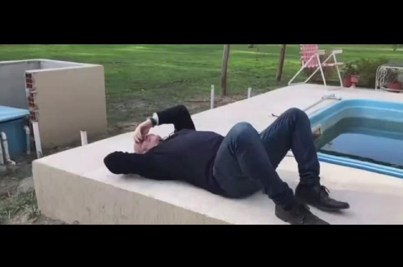 Espert ahora admite que estuvo en la casa de Machado- ldquoEs muy probable que el video en la pileta sea ciertordquo