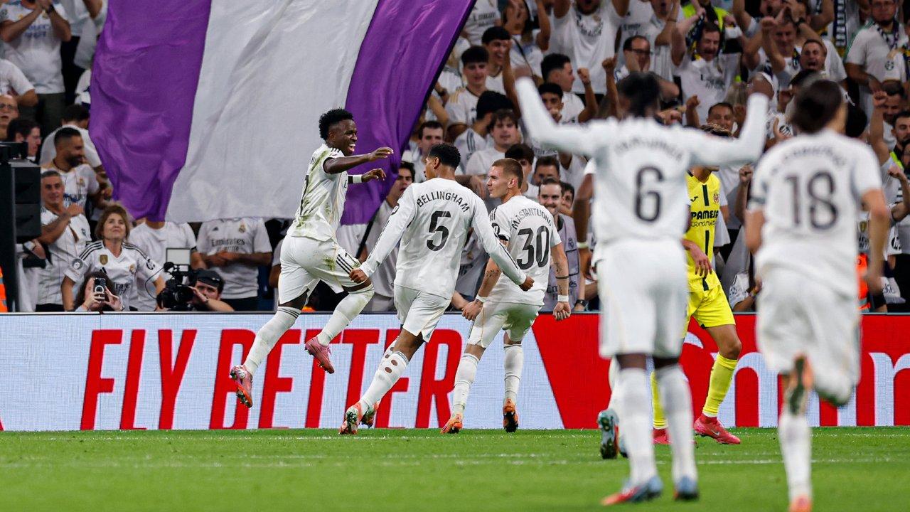 Con Mastantuono de titular el Real Madrid le ganoacute al Villarreal y vuelve a ser liacuteder de LaLiga de Espantildea