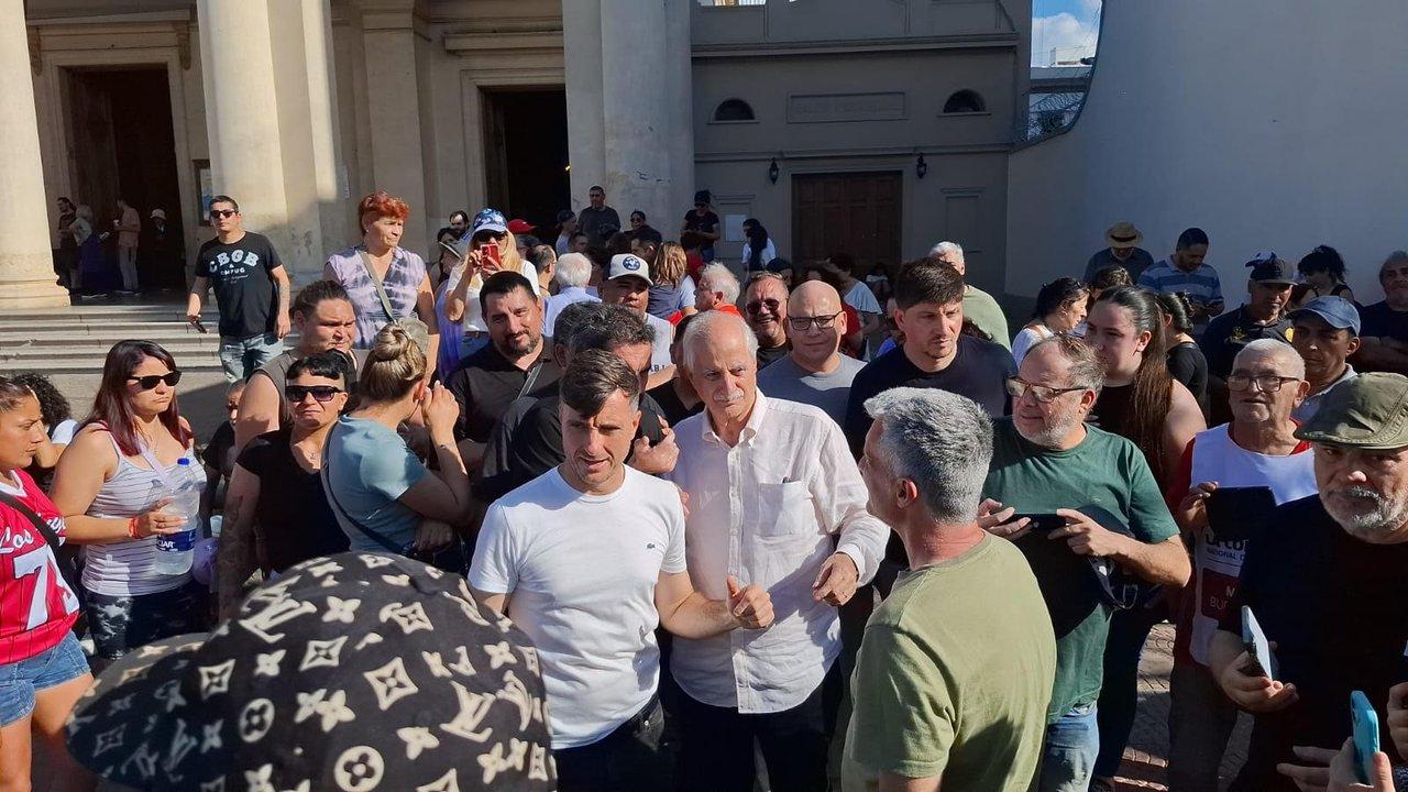 Taiana visitoacute Moroacuten junto a Ghi y apuntaron a Espert- Necesitamos una explicacioacuten inmediata