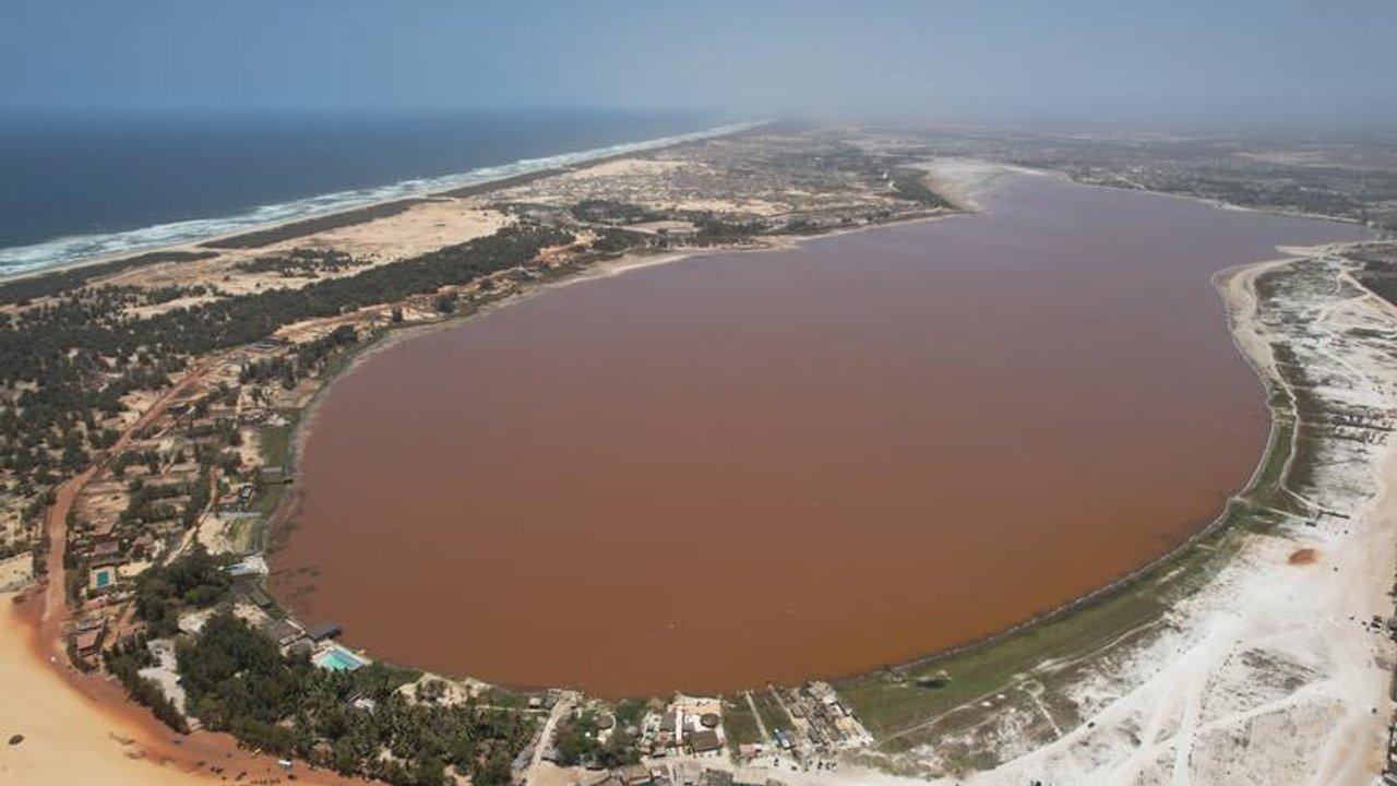 Senegal- el lago Retba vuelve a ser rosa  