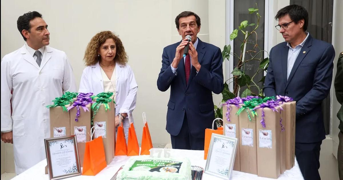 Sadir encabezoacute la celebracioacuten por los 175 antildeos del San Roque