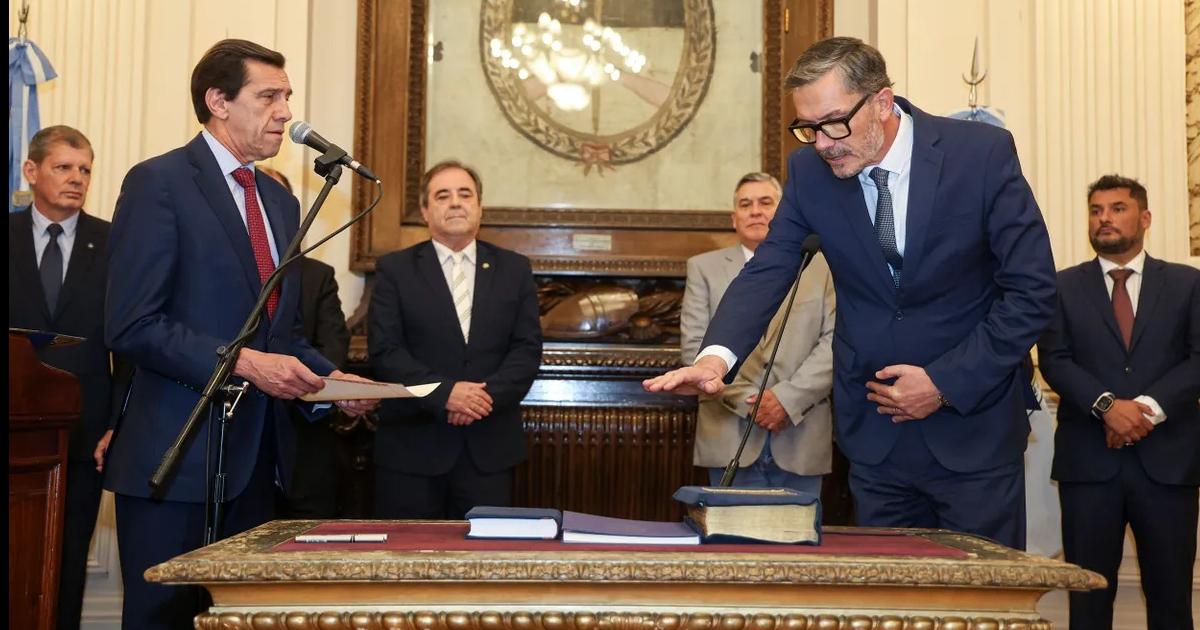 Sadir posesionoacute al flamante Procurador General del MPA