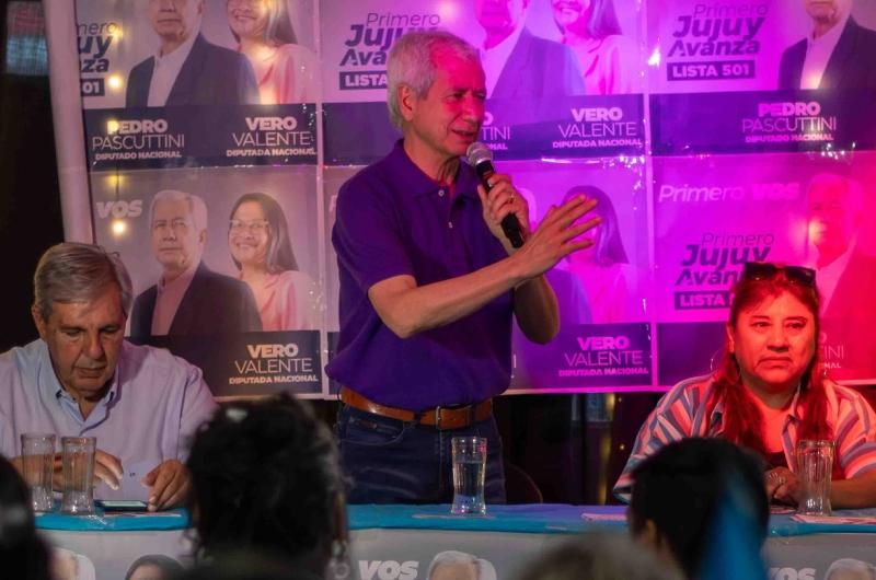 Primero Jujuy Avanza habloacute sobre Espert y tambieacuten de la doble moral de La Caacutempora