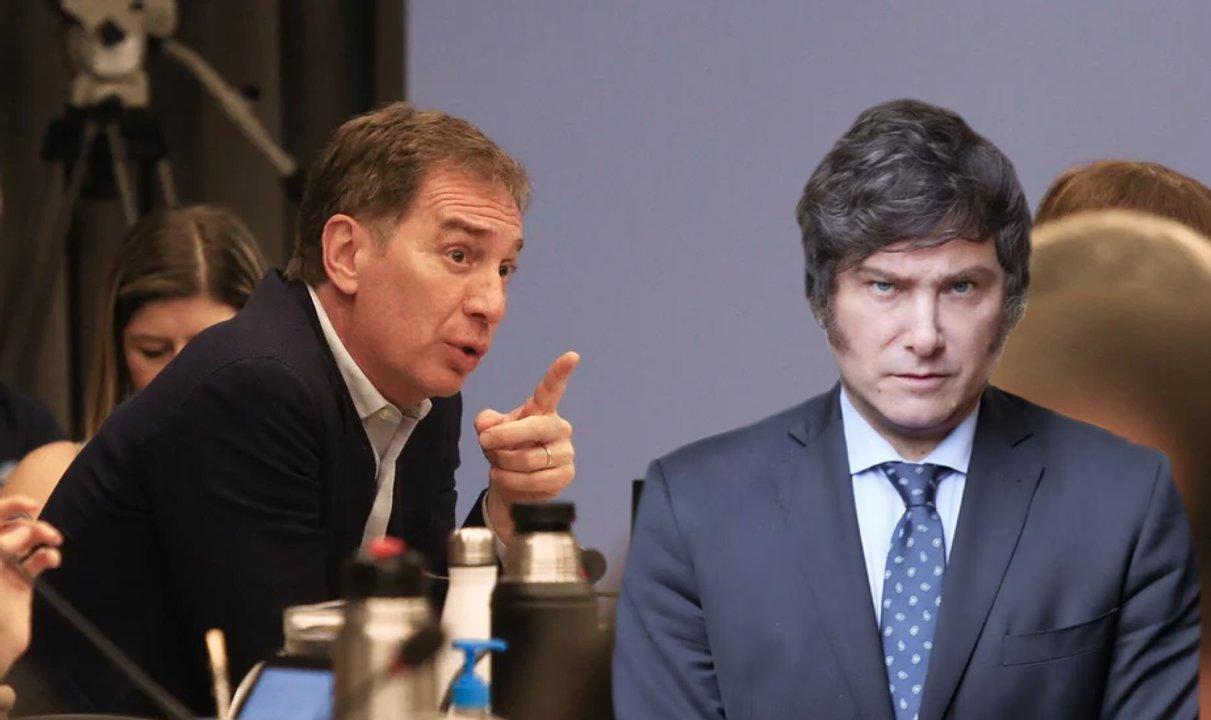 Tras los cambios en las listas Javier Milei se mostraraacute con Diego Santilli en Mar del Plata