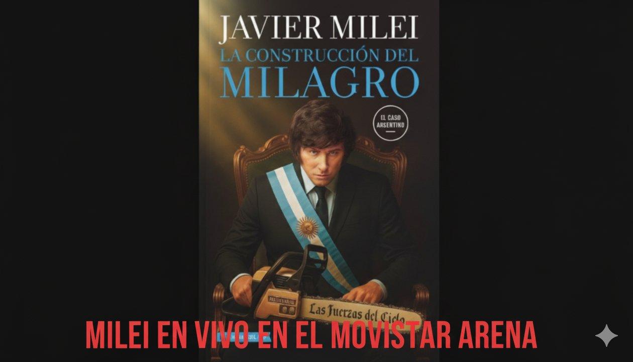 #128308Javier Milei EN VIVO- show en el Movistar Arena en plena crisis por la renuncia de Joseacute Luis Espert
