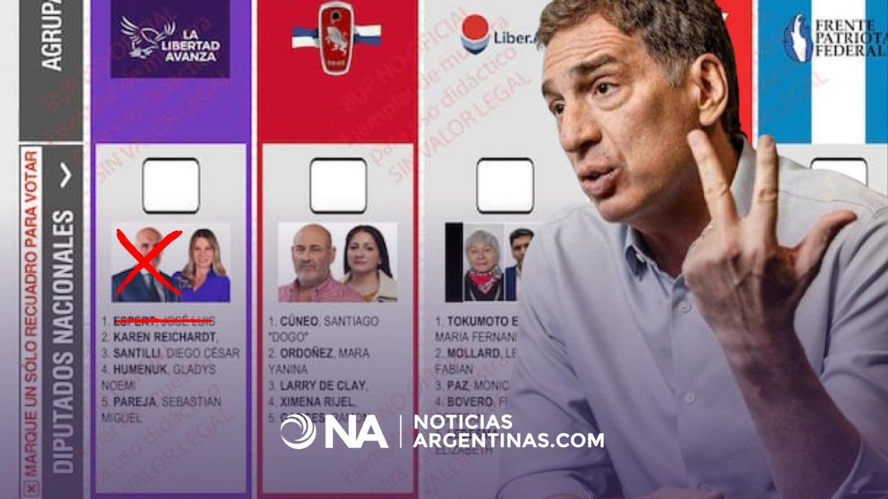 Confirman que la reimpresioacuten de boletas costariacutea 12 mil millones si Santilli reemplaza a Espert