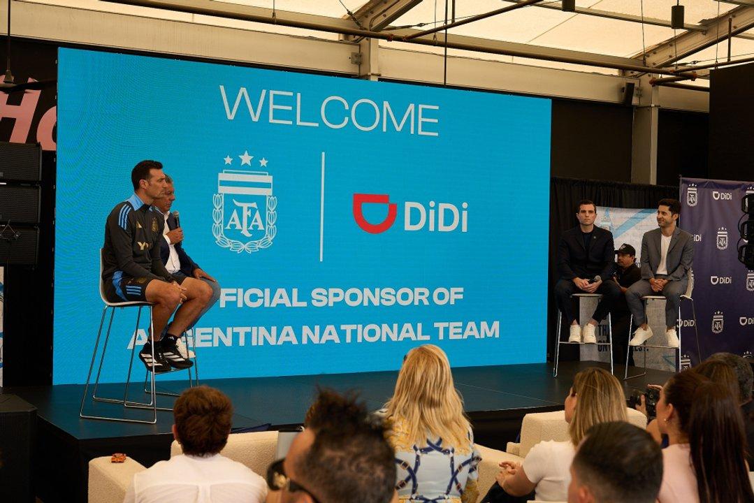 DiDi se convierte en nuevo Main Sponsor de la Seleccioacuten argentina