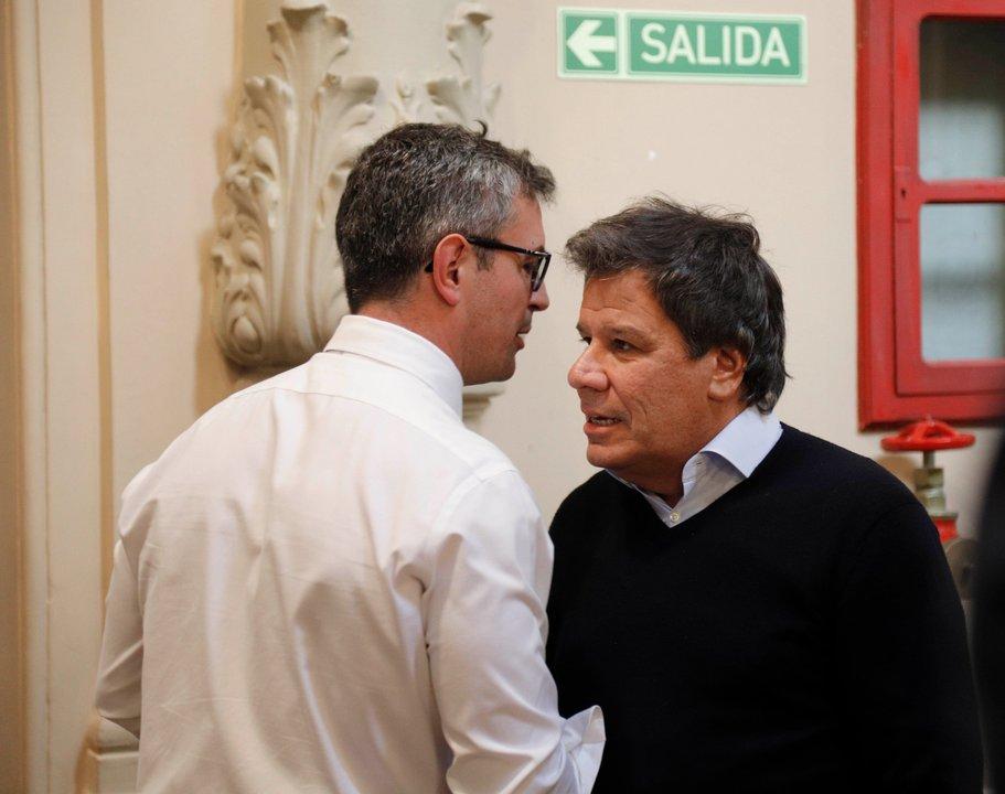 El cruce de Facundo Manes y Martiacuten Menem en fotos