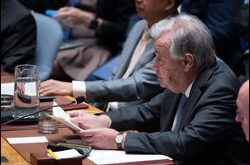 Guterres aplaude el acuerdo para asegurar el alto el fuego y la liberacioacuten de rehenes en Gaza